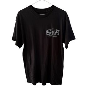 Sons of Anarchy Men’s Graphic Tee Shirt Size Medium Black SAMCRO Outlaw Biker